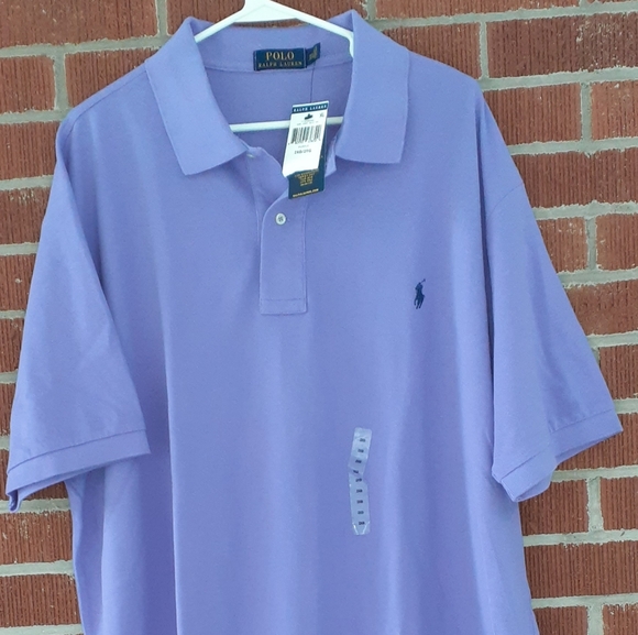Polo Ralph Lauren Other - 🐎New Tags 2X Big Polo Ralph Lauren Purple Shirt